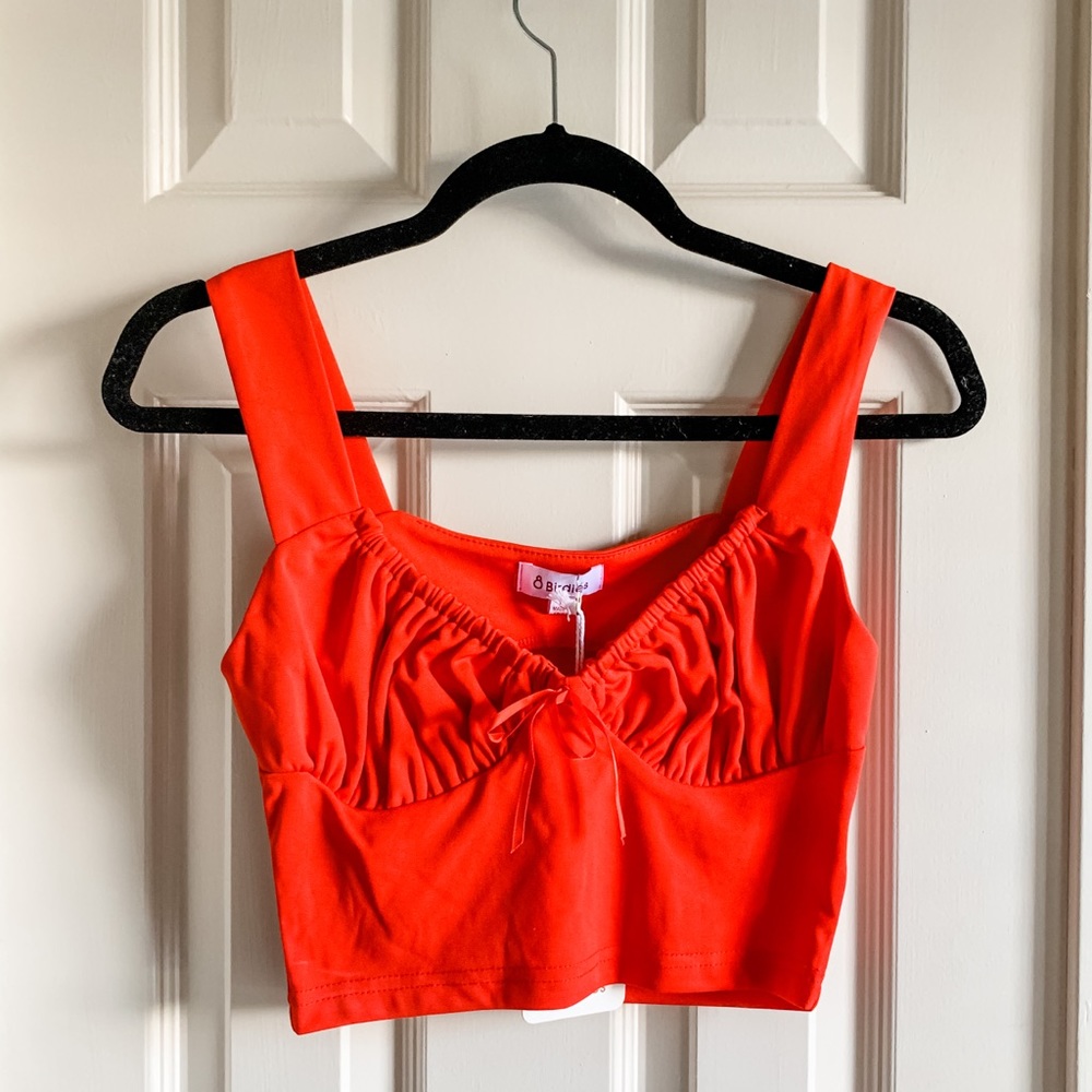 Verge Girl Red Crop Top